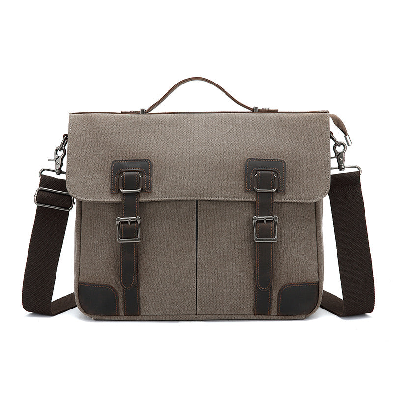Hartley Canvas Messenger Bag
