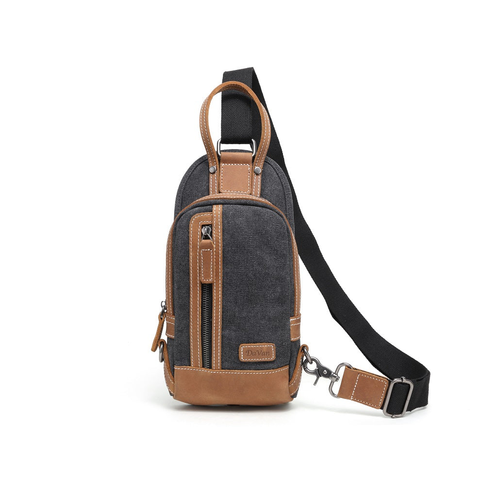 Stanley Canvas Sling Bag Black